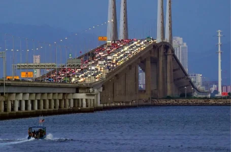 Gegaran di Penang
