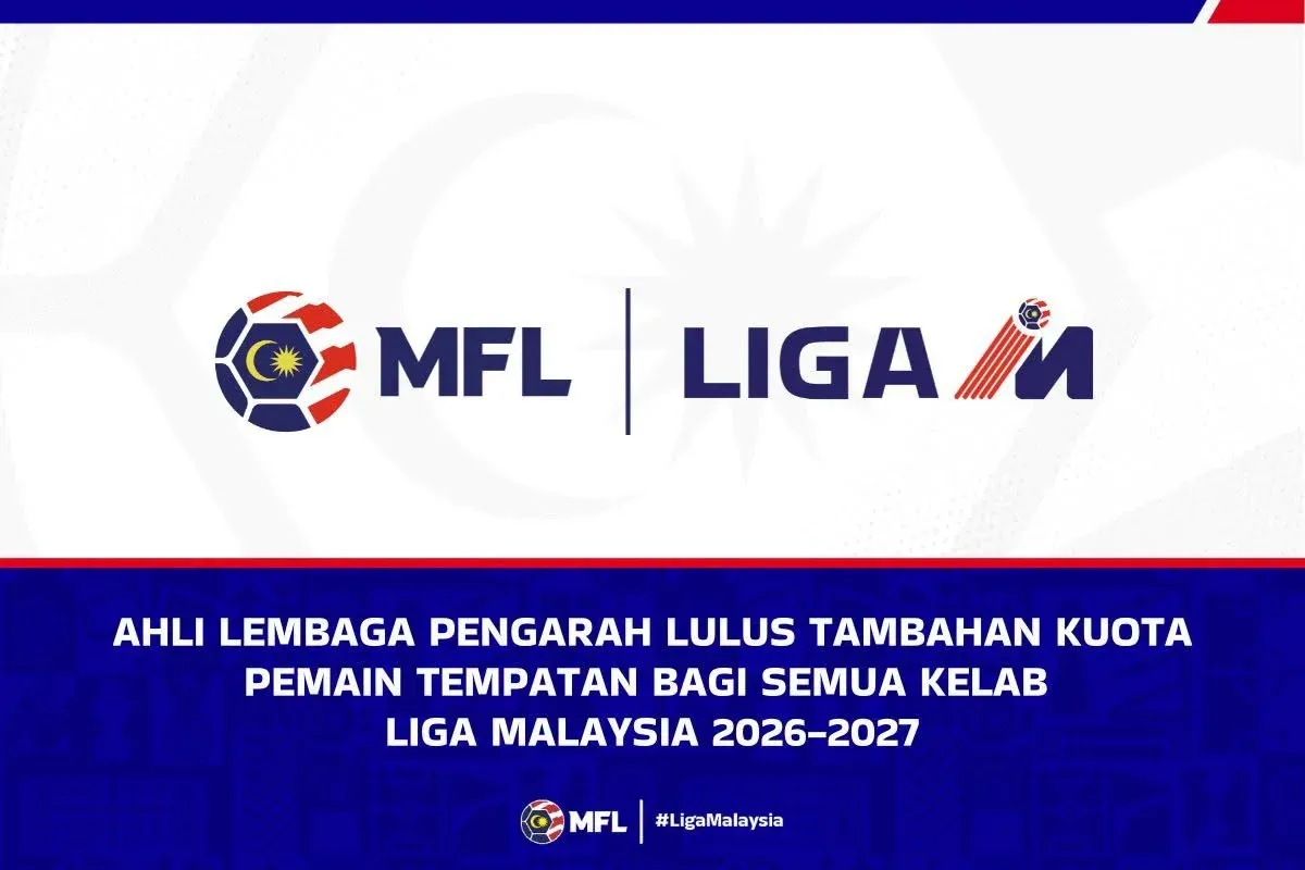 Kuota Pemain Tempatan untuk Liga Malaysia Naik kepada 23 Slot