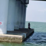 memancing bawah Jambatan P. Pinang