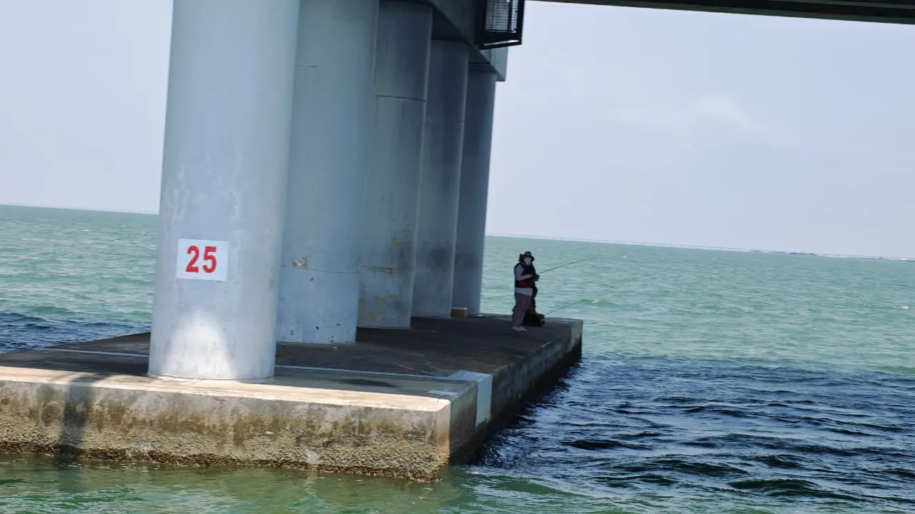 Tiga Individu Ditahan Ketika Memancing Bawah Jambatan P. Pinang