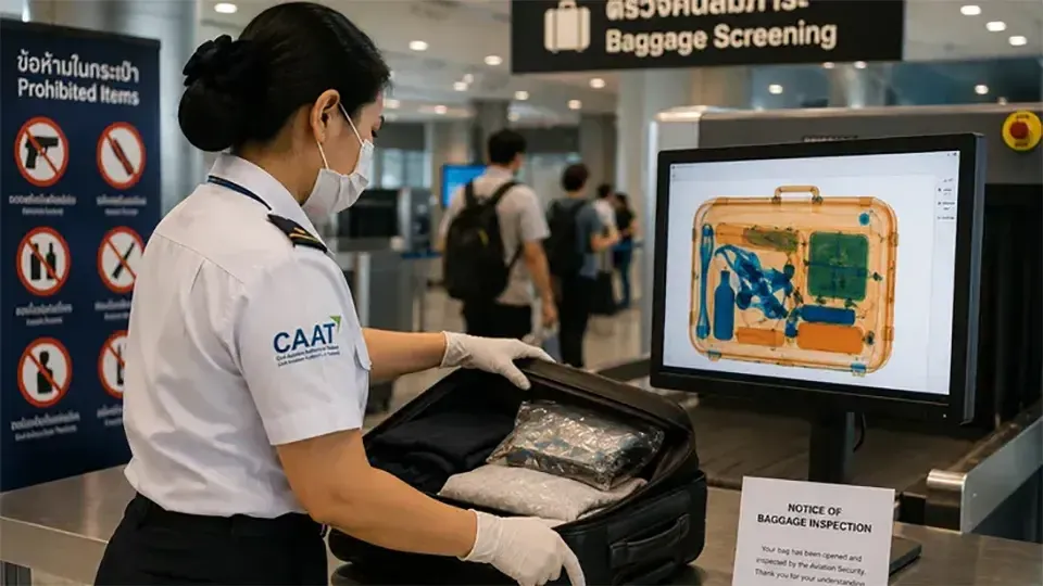 Thailand Benarkan Pemeriksaan Bagasi Berdaftar Tanpa Penumpang