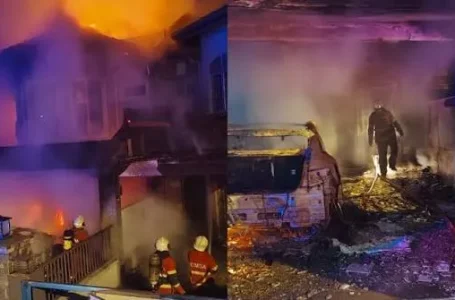 pengecas EV di rumah kediaman