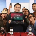 rekod jualan strim langsung