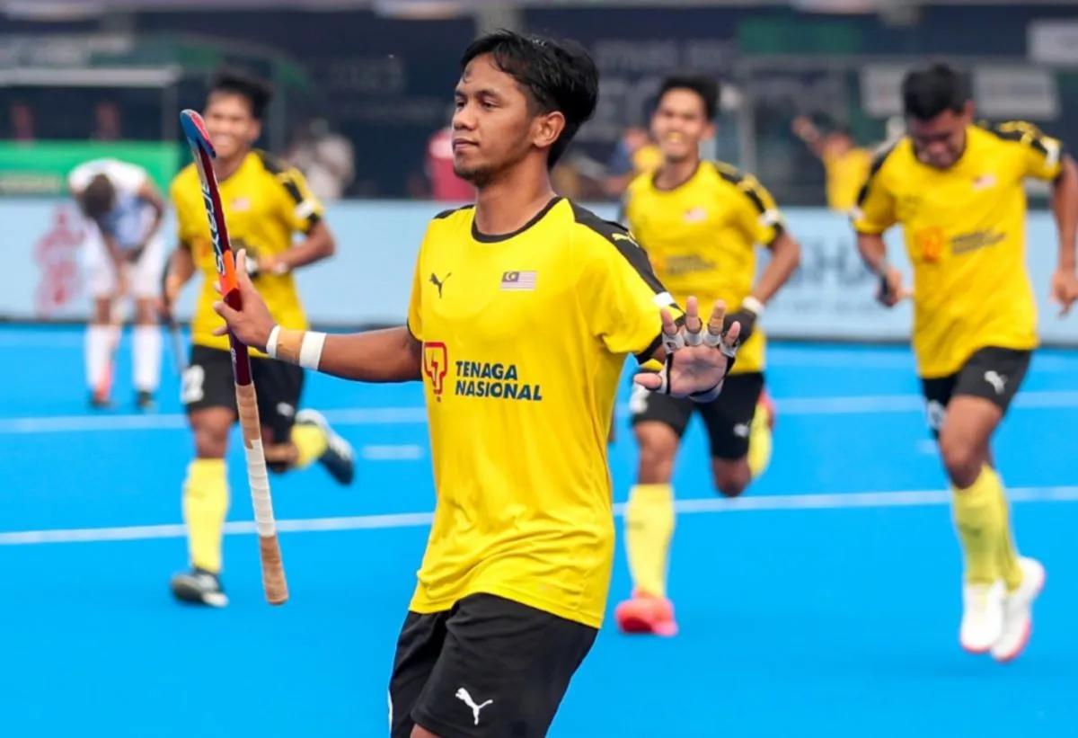 Malaysia Belasah Uzbekistan 7-0, Faizal Saari Cipta Hatrik