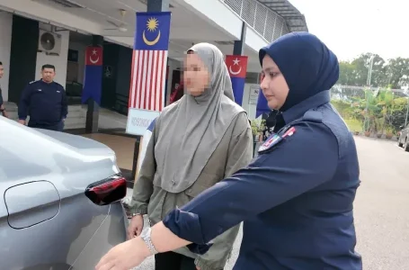 parah dibelasah dengan kayu golf