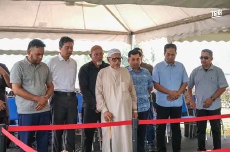 Haji Hadi ziarah pusara Tun Hasmah