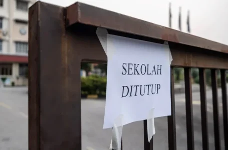 sekolah di Melaka ditutup