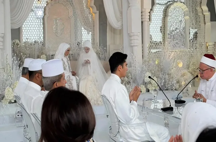 Syed Saddiq Bella Astillah Sah Bergelar Pasangan Suami Isteri