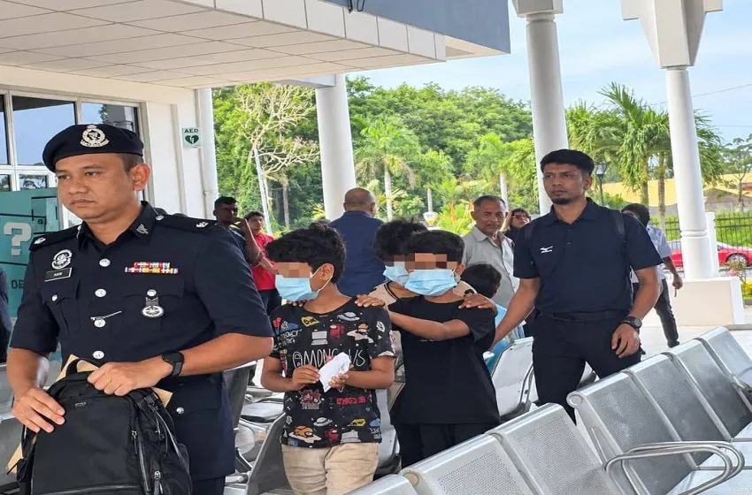 Tiga Budak Myanmar Ugut Warga Emas Guna Mop Dan Besi Didakwa di Mahkamah