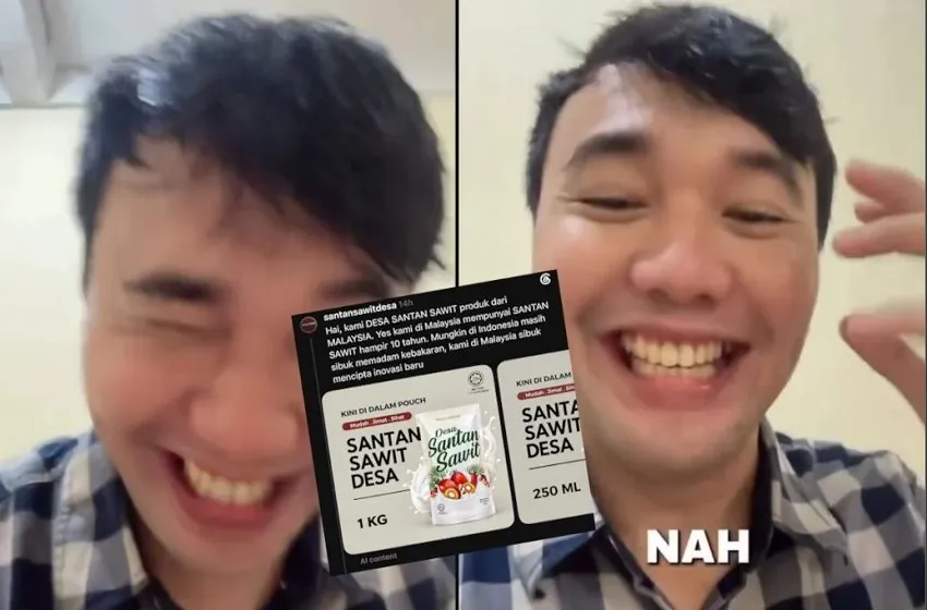 Pengeluar Santan Sawit Malaysia Jawab Sindiran Influencer Indonesia