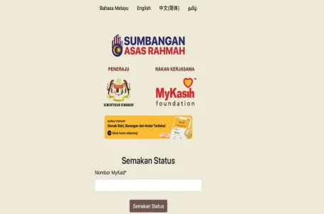 Bantuan SARA bulanan