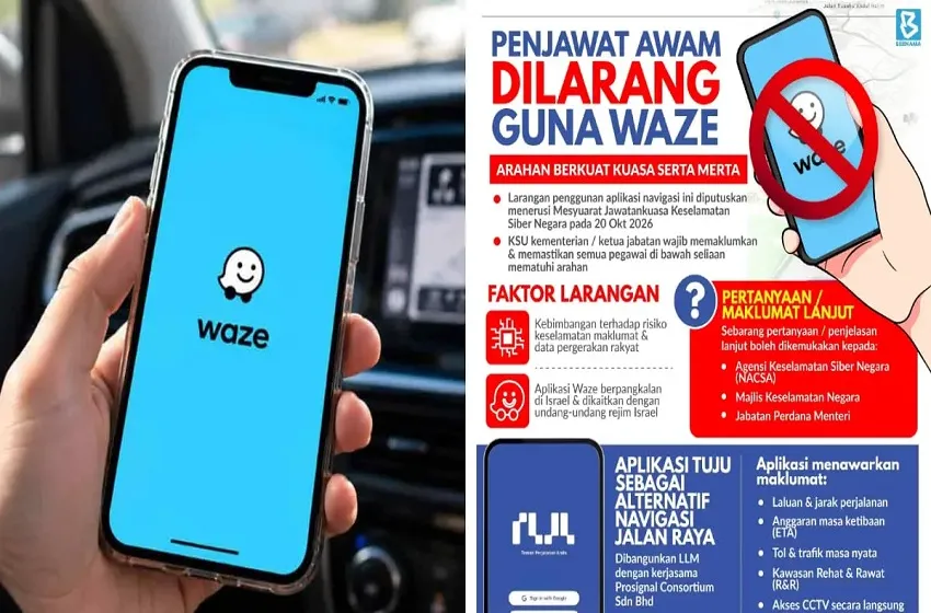 Penjawat Awam Akan Dikenakan Tindakan Disiplin Jika Guna Waze – MKN