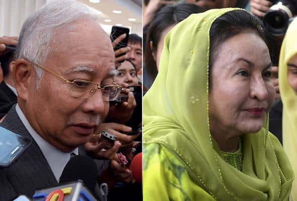 SPRM tidak minta dokumen baru daripada Najib, Rosmah, disoal selama sejam
