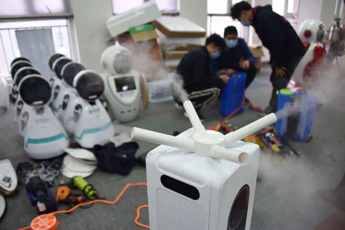 China reka robot untuk basmi Covid-19