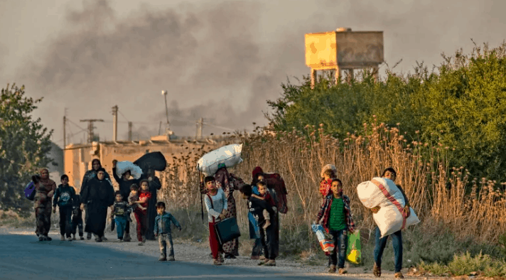 700,000 larikan diri akibat keganasan Turki-Syria