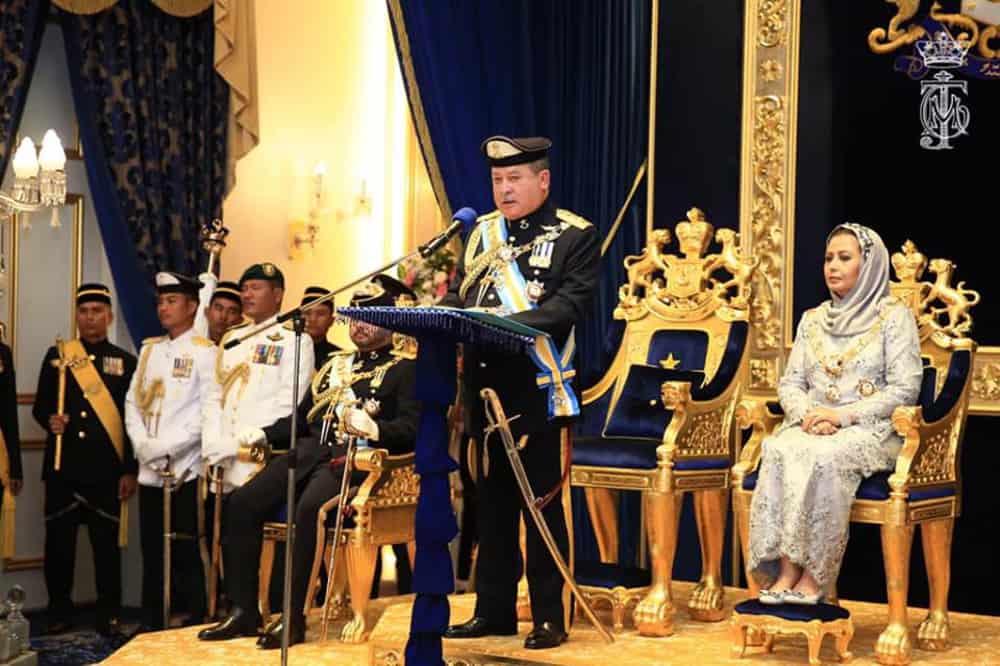 Istana Johor umum kerajaan gabungan baru