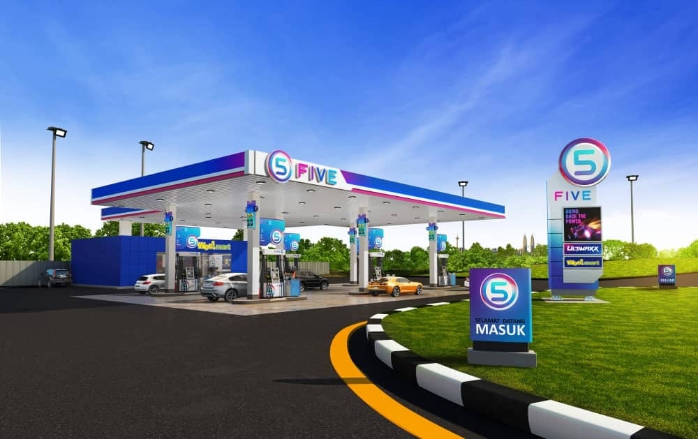 Syarikat petrol jenama “FIVE” dilancar di Malaysia, tawar pembayaran tanpa tunai