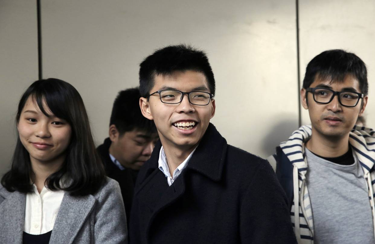 Aktivis Hong Kong Joshua Wong ditahan kerana perhimpunan haram