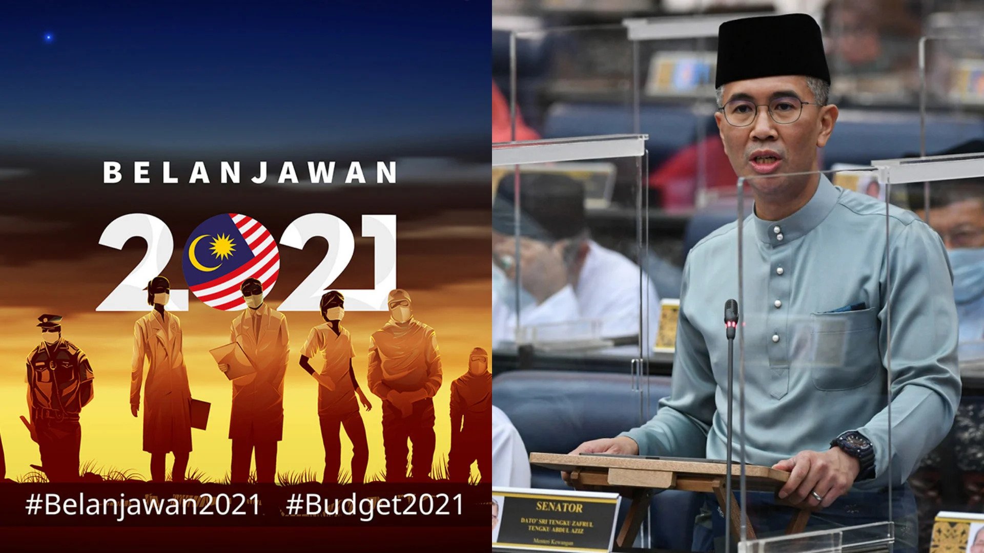 Dewan Negara meluluskan Belanjawan 2021