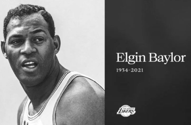 Legenda Lakers Baylor meninggal pada usia 86 tahun