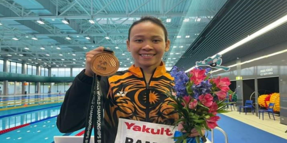 Ratu terjun Pandelela meraih gangsa 10m pada pertemuan dunia di Budapest