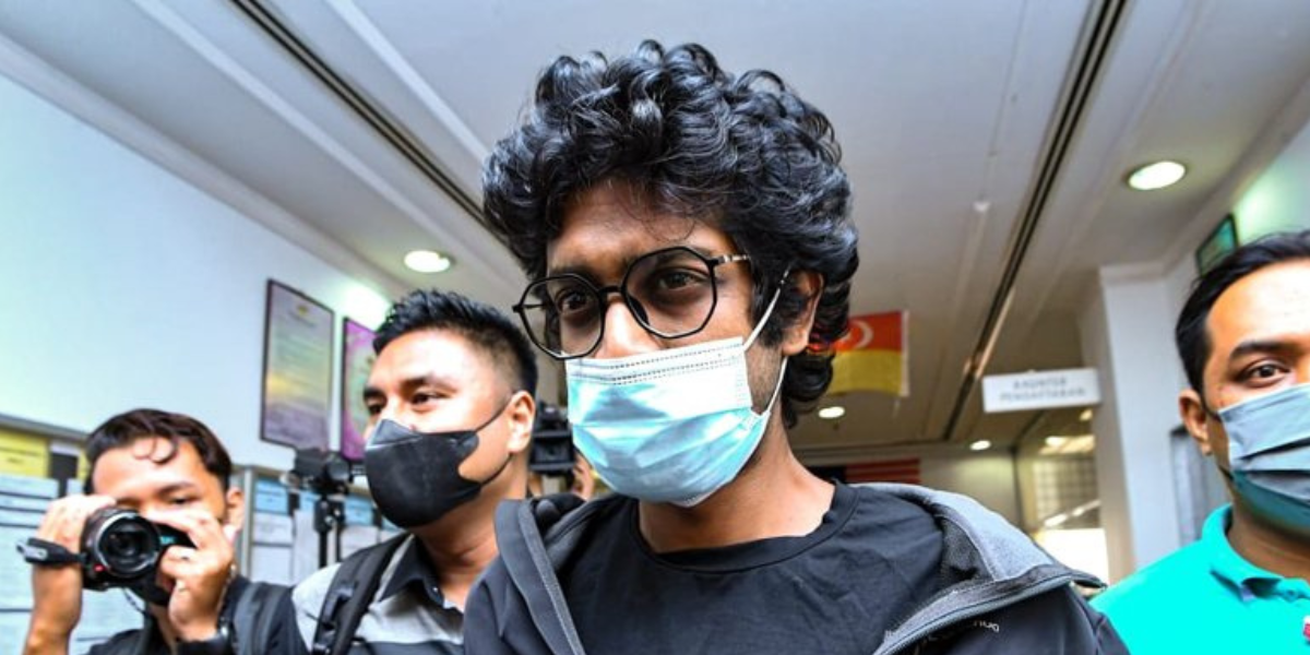 Teman lelaki wanita dalam video komedi berdiri tular yang didakwa menggunakan media sosial untuk memuat naik kandungan bertujuan menghina orang ramai