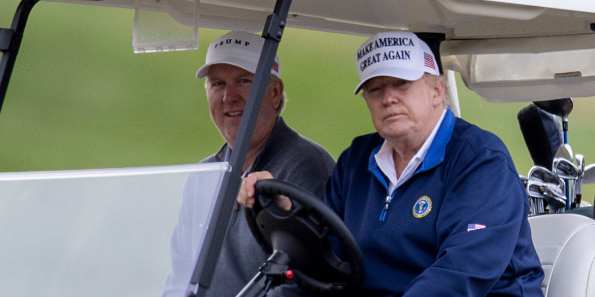 Trump untuk bermain LIV Golf pro-am dengan Johnson dan DeChambeau