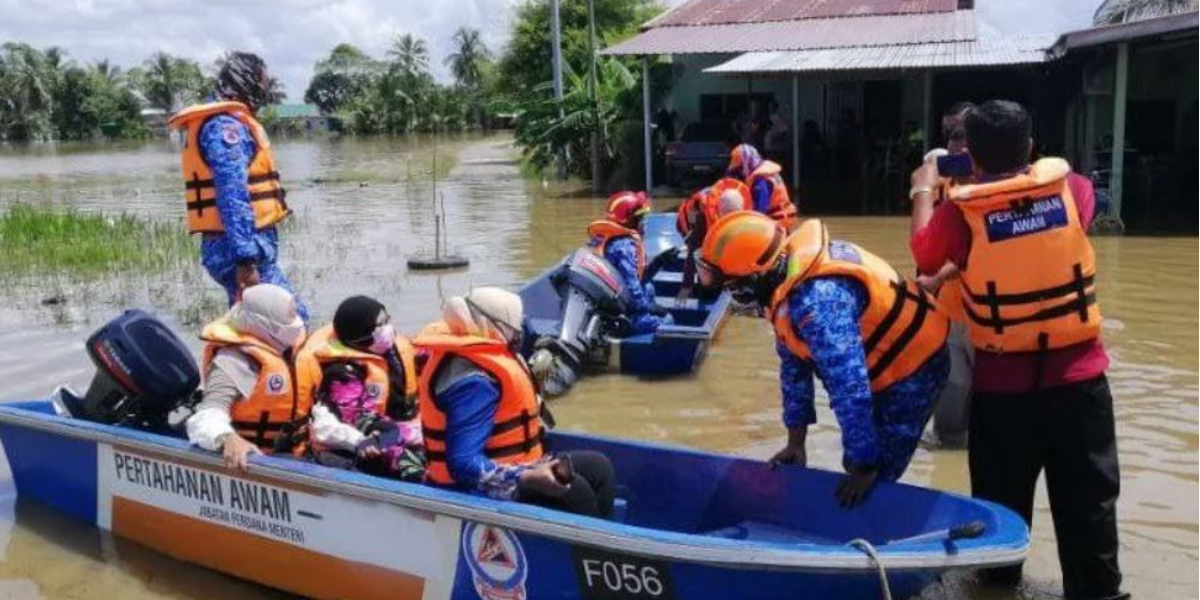 Lebih 330 orang dipindahkan di Baling yang dilanda banjir
