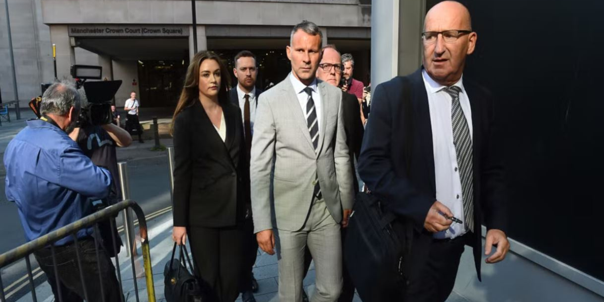 Bekas bintang Man United, Giggs ‘menanduk’ bekas teman wanita di muka, dengar mahkamah
