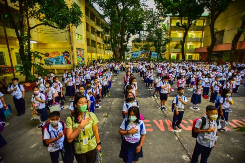 Bilik darjah Filipina dibuka semula selepas lebih dua tahun