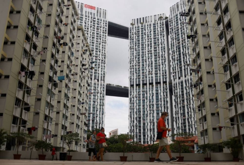 Singapura menyaksikan peningkatan perumahan awam berjuta-juta dolar
