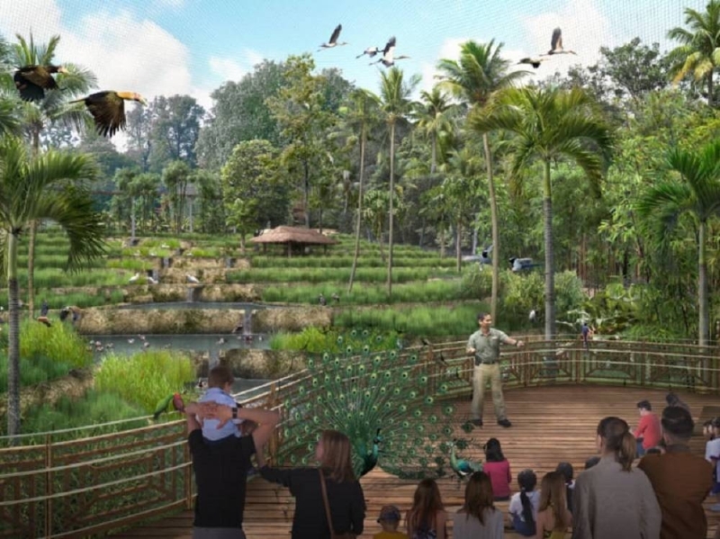 Taman burung baharu Singapura yang menampilkan lebih 400 spesies akan dibuka di Mandai pada S2 2023