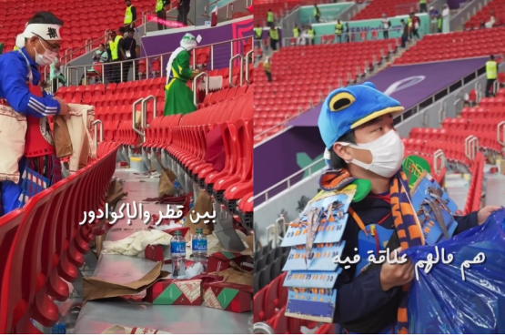 ‘Kami Menghormati Tempat’ : Peminat Jepun Mendapat Pujian kerana Membersihkan Stadium Selepas Perlawanan Pembukaan Piala Dunia Qatar