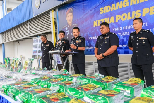 Polis Perak Rampas Meth Bernilai RM3.5m Dalam Ops Khas Tapis