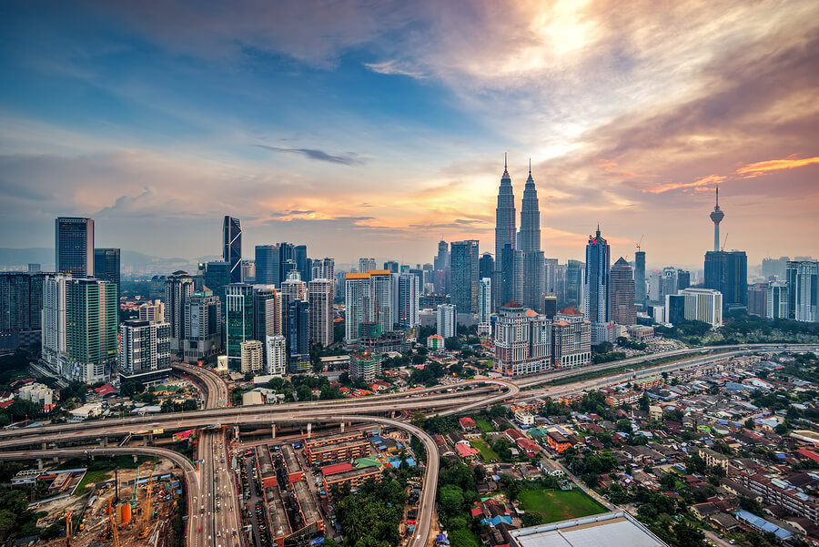 Bandar terkaya teratas di Malaysia