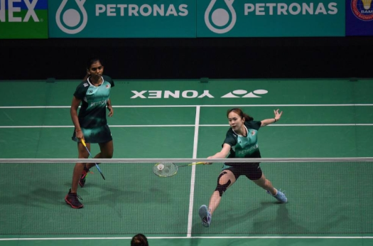 Pearly-Thinaah Terpegun dengan Pasangan Bulgaria, Pang Ron-Mei Xing Delight Home Crowd