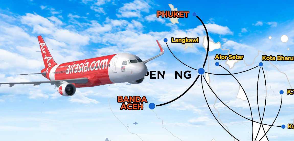AirAsia Axes Penerbangan Kuching-Pulau Pinang mulai 1 Mac Kerana Isu ‘Operasi’