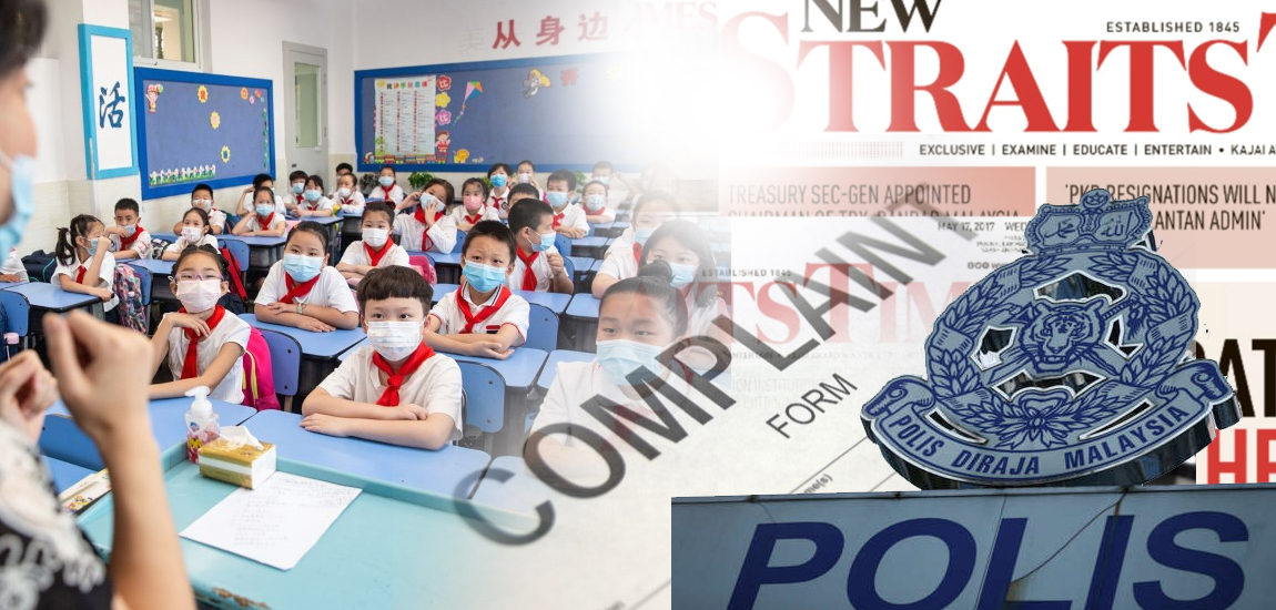 Kumpulan Pendidikan Cina Membuat Laporan Polis Terhadap Kertas NSTP