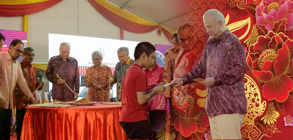 Sultan Nazrin Menghadiri Rumah Terbuka CNY peringkat Perak di Tambun