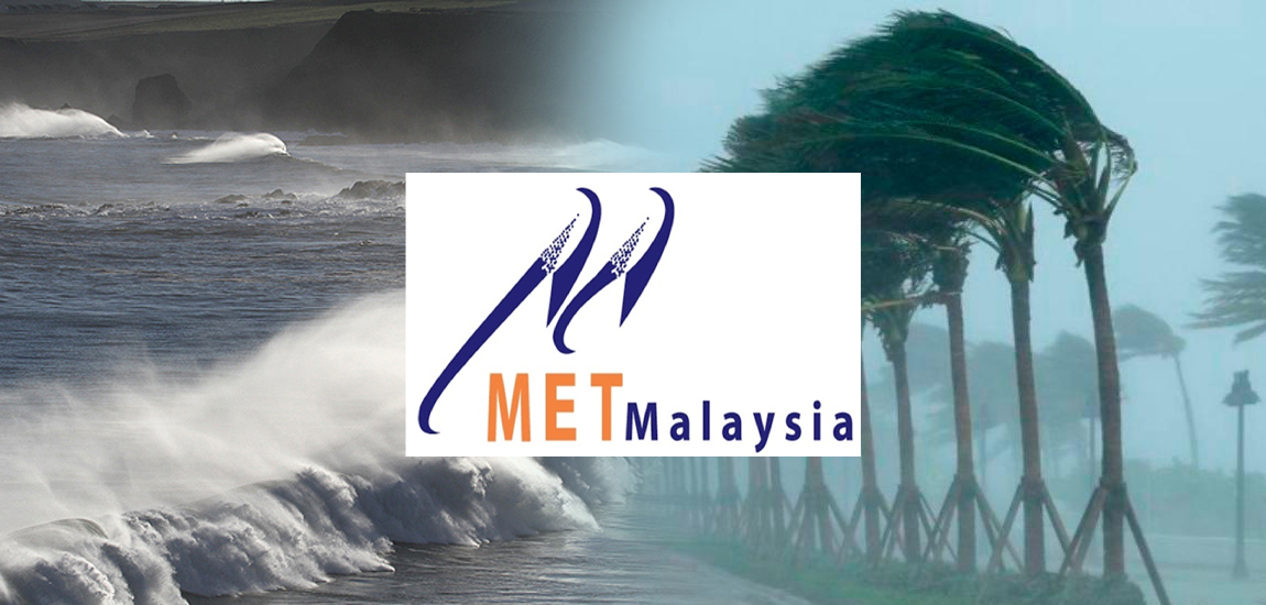 MetMalaysia Keluarkan Amaran Angin Kencang, Laut Bergelora untuk Perairan Malaysia