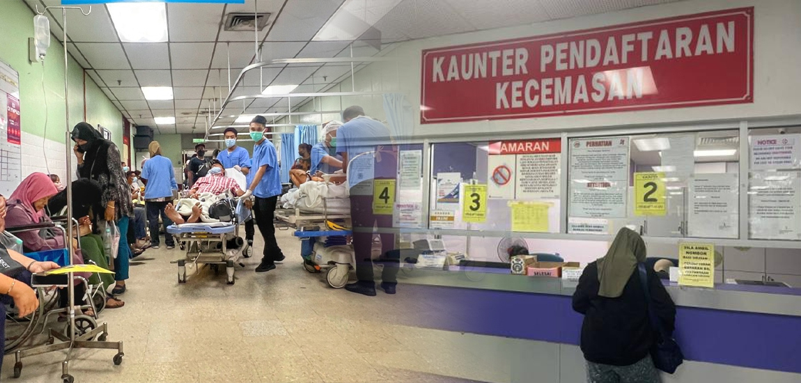 Kesesakan di Jabatan Kecemasan Hospital Lembah Klang bukan Isu Setiap Hari