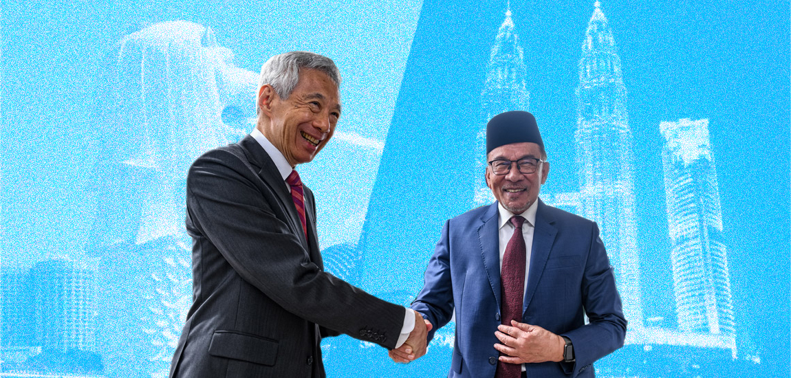 PM Malaysia-Singapura Bertemu Empat Mata