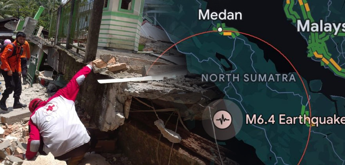 Gempa Bumi di Sumatera Utara, Gegaran Hingga ke Cameron Highlands