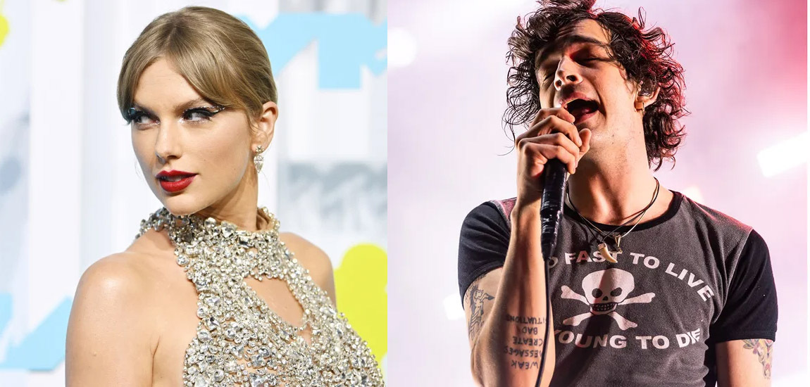 Foto Berpegangan Tangan Cetus Spekulasi Taylor Swift, Matty Healy Bercinta