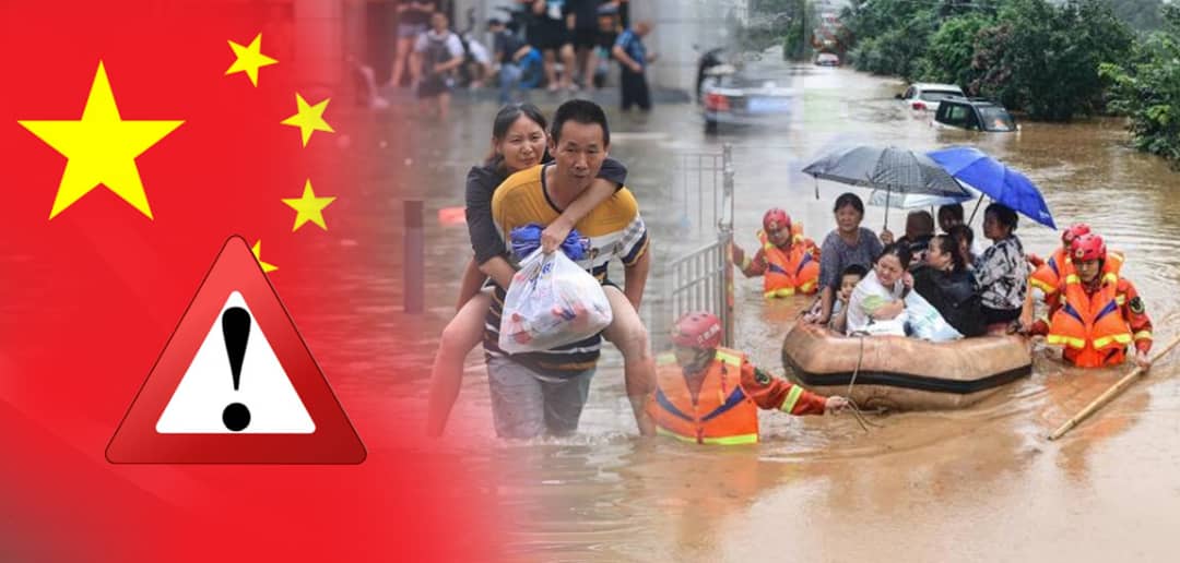 China Keluarkan Amaran Merah Tertinggi Cuaca Ekstrem