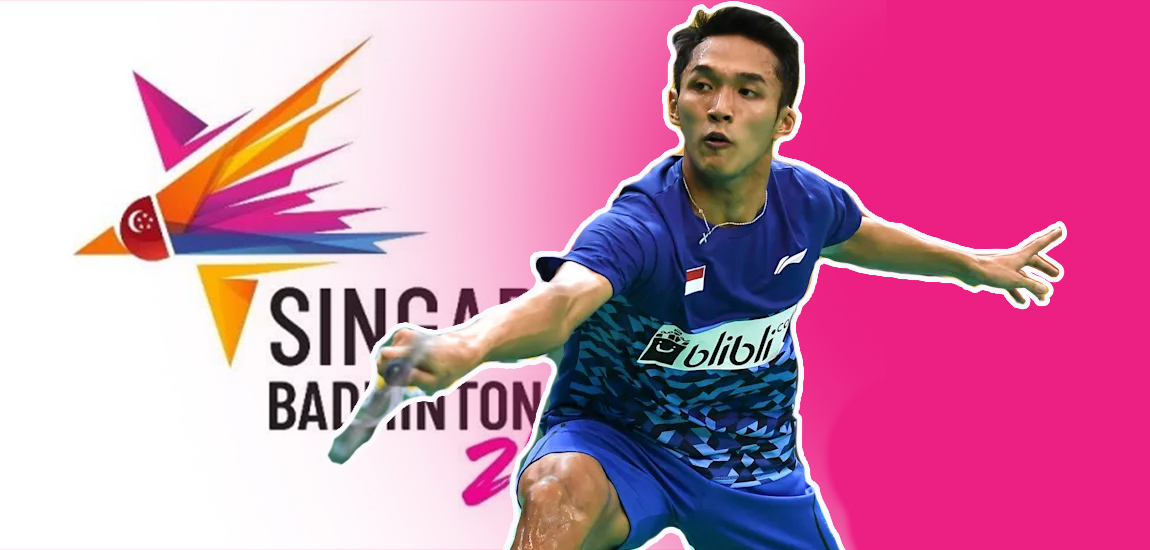 Juara Indonesia Masters, Jonatan Christie Tewas Pusingan Pertama Badminton Terbuka Singapura 2023