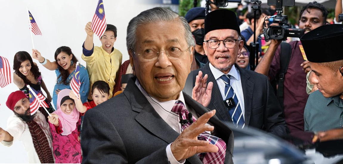 Dr. Mahathir Menuduh Kerajaan Anwar Cuba Menjadikan Malaysia Sebagai Negara Sekular Berbilang Etnik