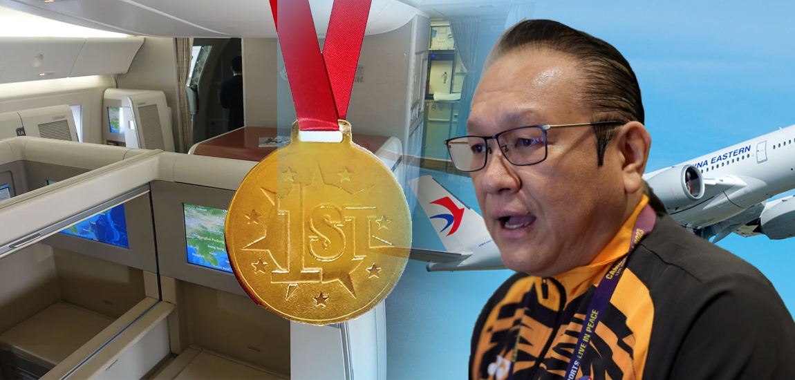 Penerbangan Kelas Pertama Untuk Pemenang Emas Sukan Asia Hangzhou 2022