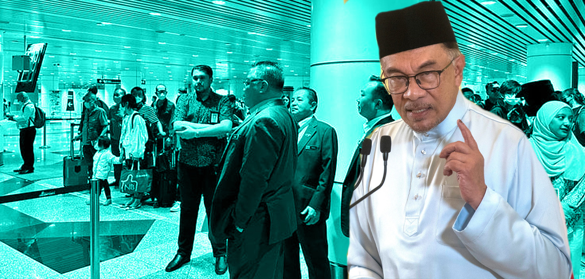 Terdapat Beberapa Penguatkuasa Imigresen Masih Amal Rasuah Di KLIA – Anwar