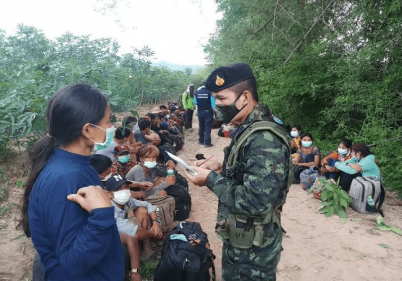 Rakyat Thailand yang Terperangkap Dipindahkan dari Myanmar Melalui China